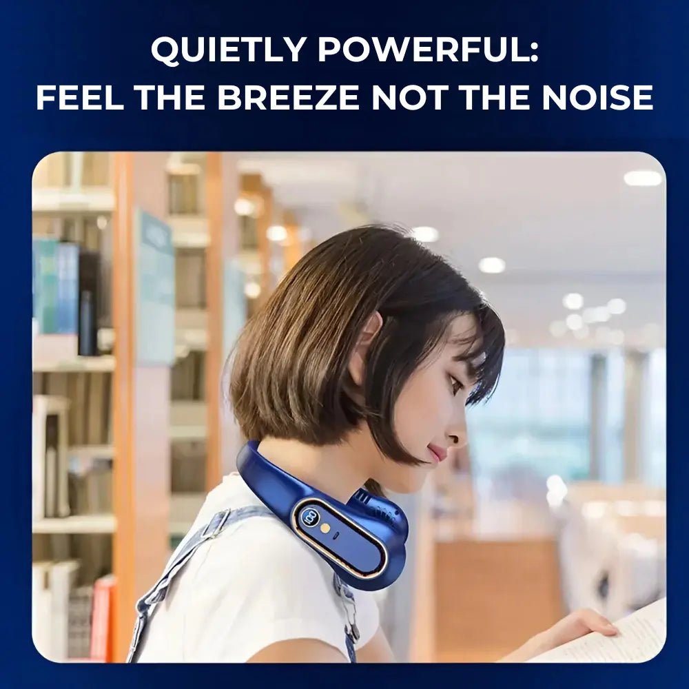 BreezeBuddy™ Neck Fan