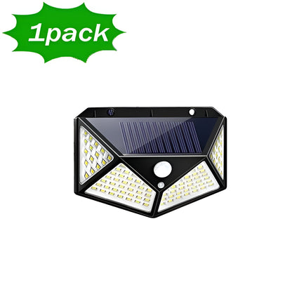 Solar-Powered LED Wall Light w/ Motion Sensor